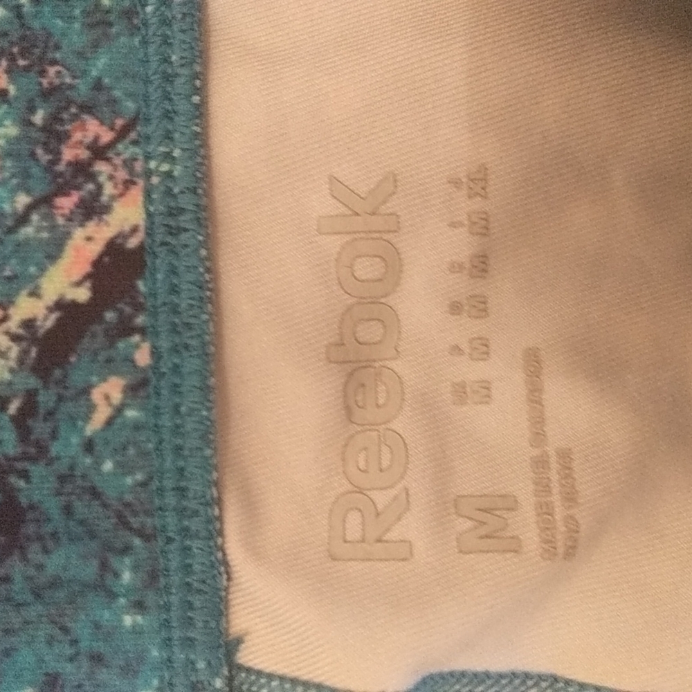 Colorful Reebok leggings size medium. - Picture 3 of 6